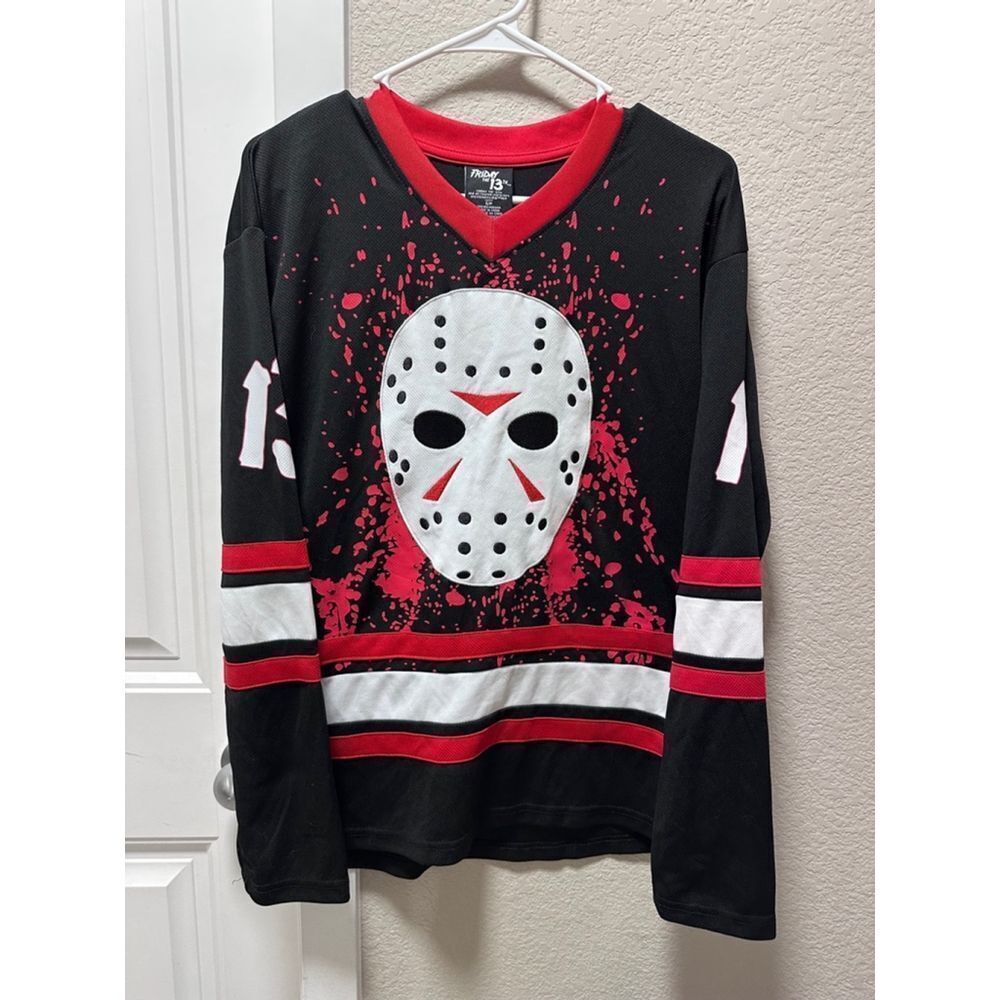 Friday The 13th Jason Voorhees Hockey Jersey